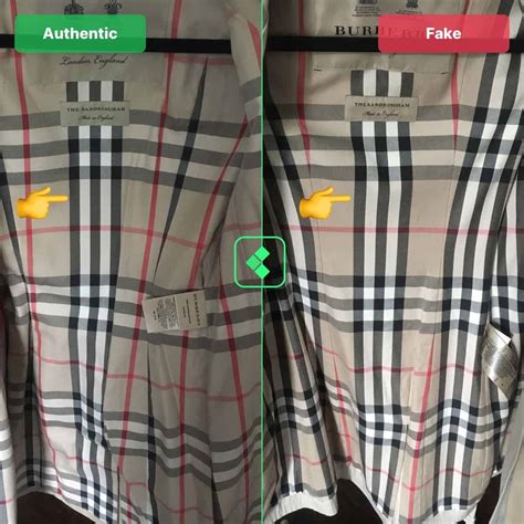 how to tell if burberry london jacket is fake|how to check burberry coat.